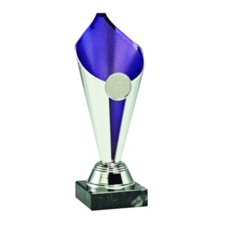 B003A Zilver/Paarse Beker