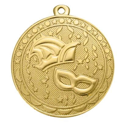 M200 Gouden Carnavalsmedaille met labelprint