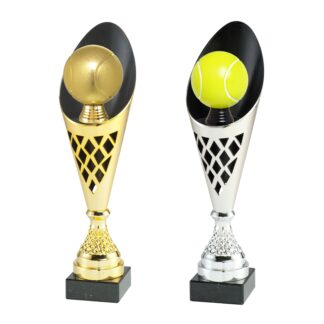 L018 Luxe Gouden of Zilveren Beker Tennis