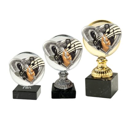 BF015 Passion Muziek beker goud of zilver