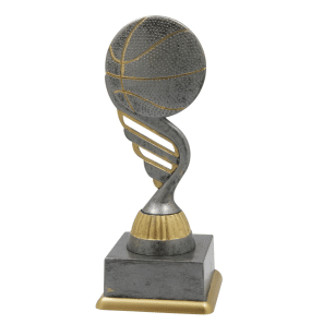 BF001N Basketbal standaard zz antiek