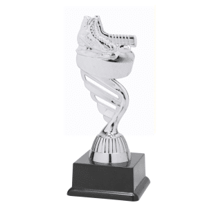 BF001N IJshockey standaard zilver
