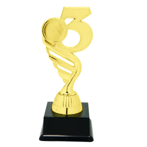 BF001N Nummer 3 gouden standaard