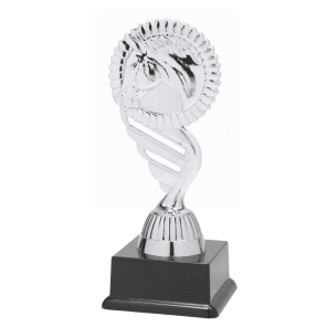 BF001N Paarden standaard zilver